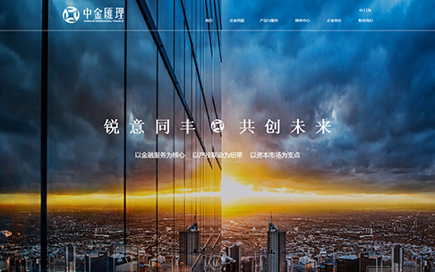 中金汇理金融服务网站建设