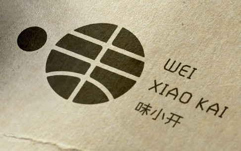味小开食品LOGO设计